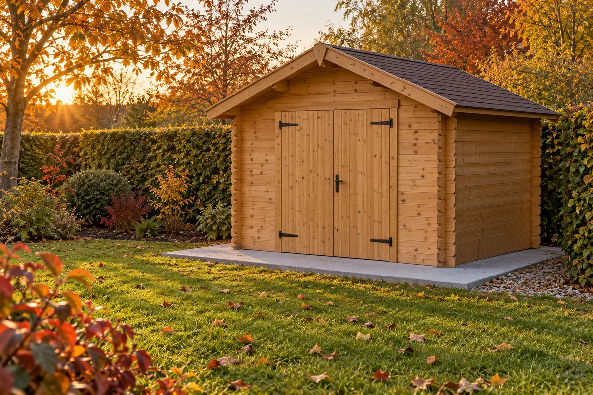 Abri de jardin en bois : dalle, montage et entretien