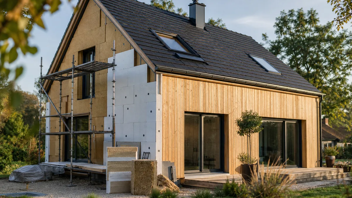 Rénovation extérieure écologique : matériaux et aides