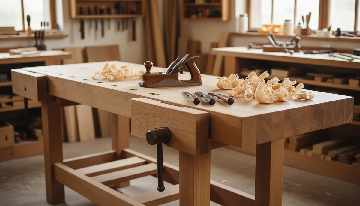 Fabriquer un établi de menuisier : bois, dimensions et étapes