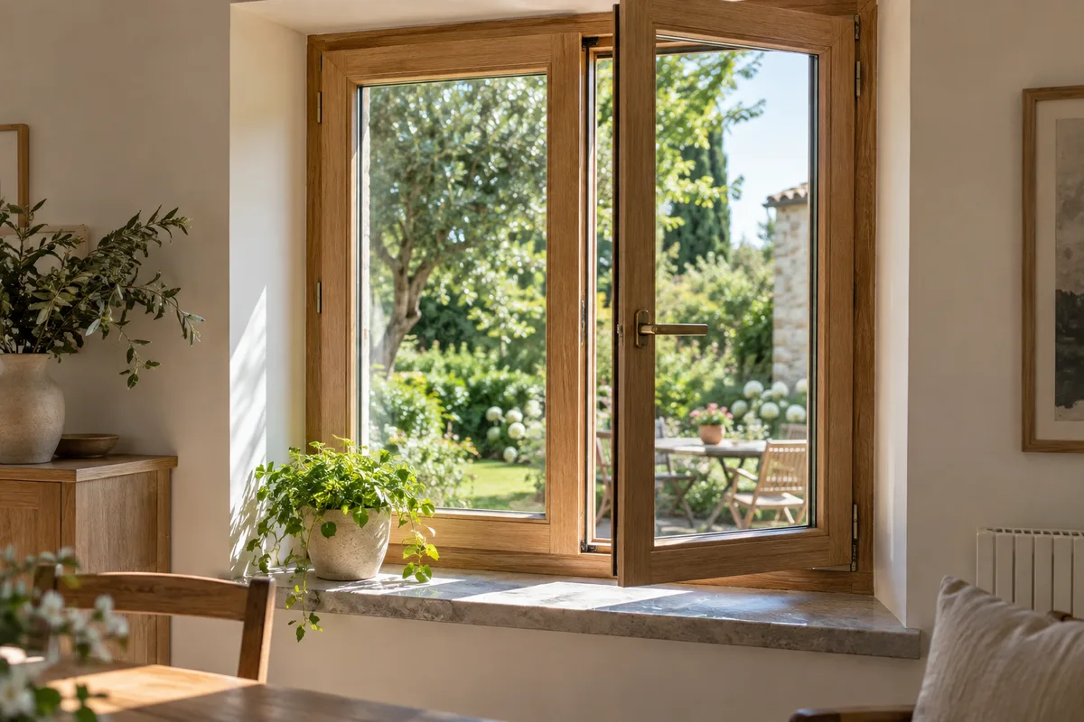 Fenêtre en bois : essences, performance et entretien