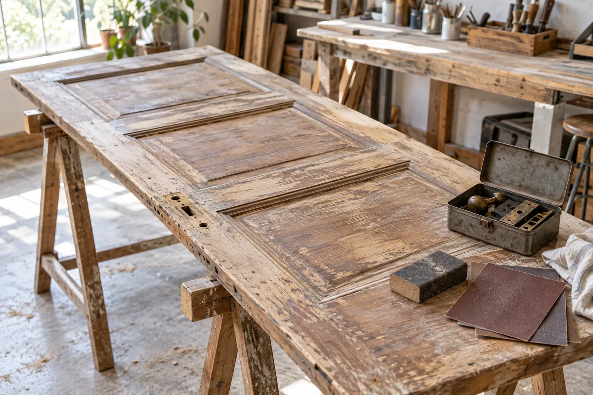 Rénover une porte en bois : décaper, réparer, refinir